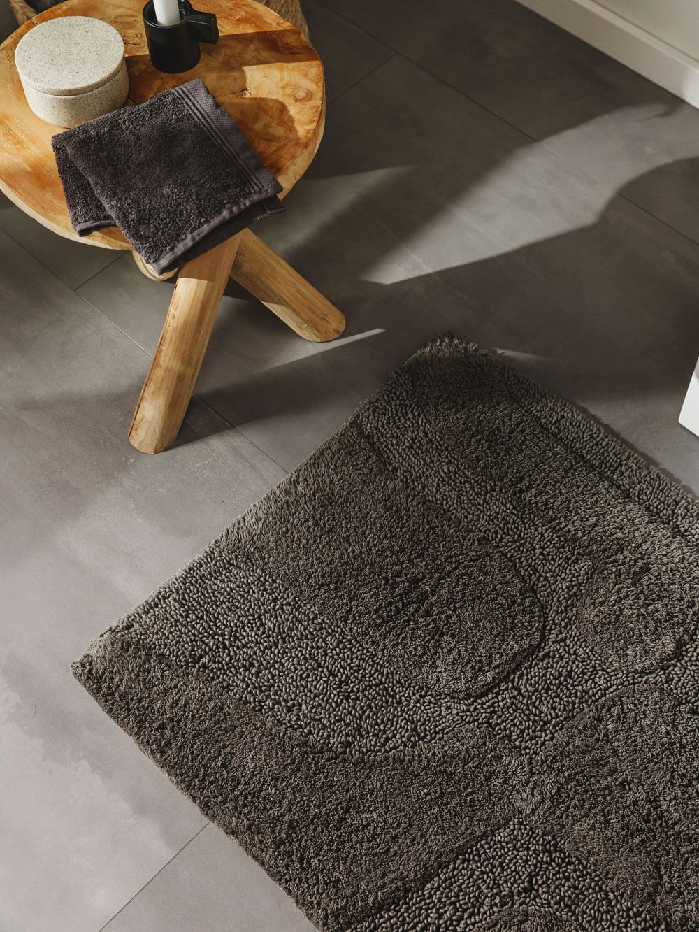 Tapis de Bain gris 50x80 — vue 4