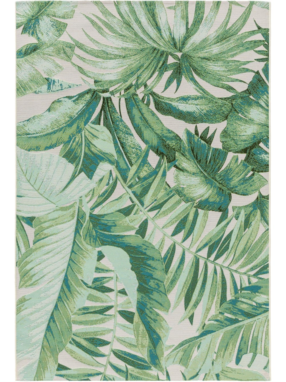 Alfombra de exterior & interior verde 200x285