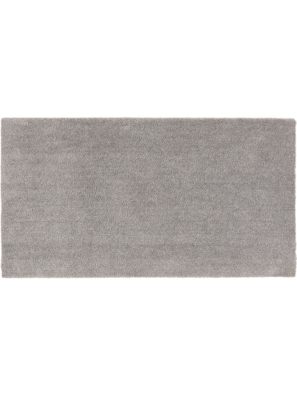 Alfombrilla de baño gris claro 60x115