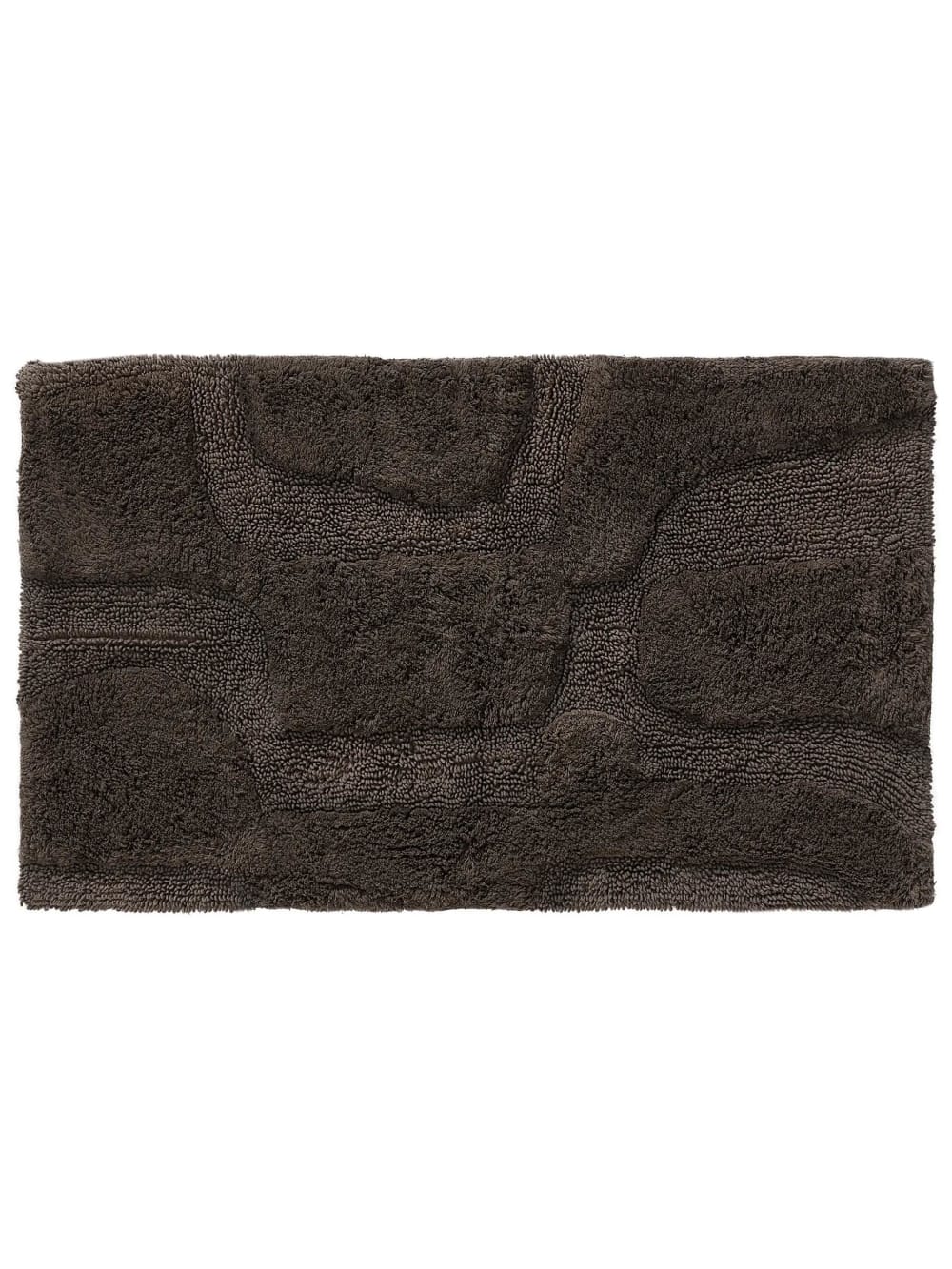 Tapis de Bain gris 80x150