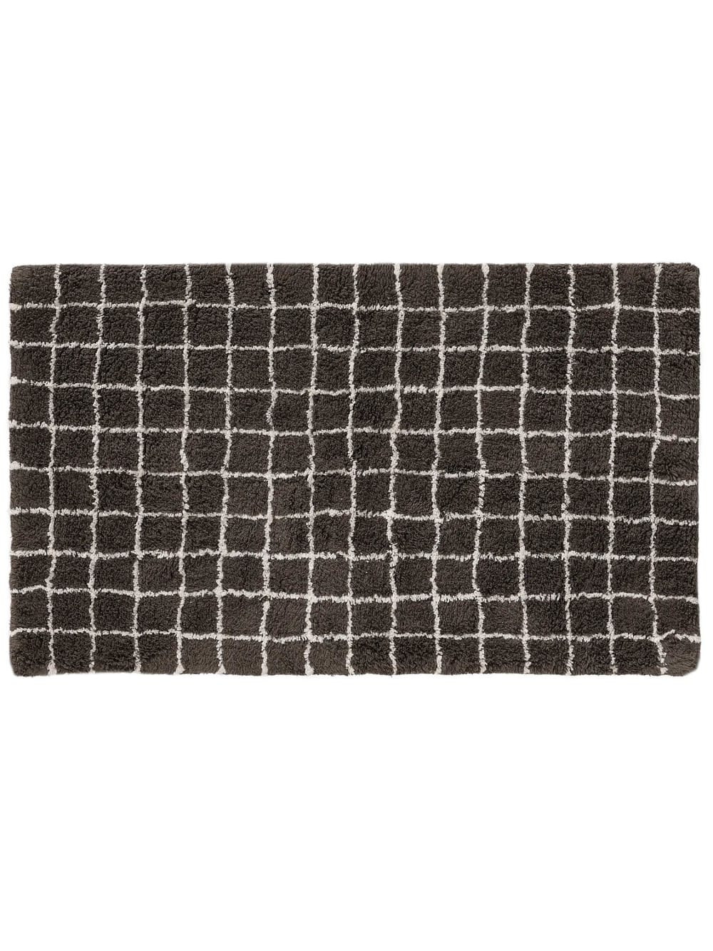 Benuta Alfombra de baño gris 70x120