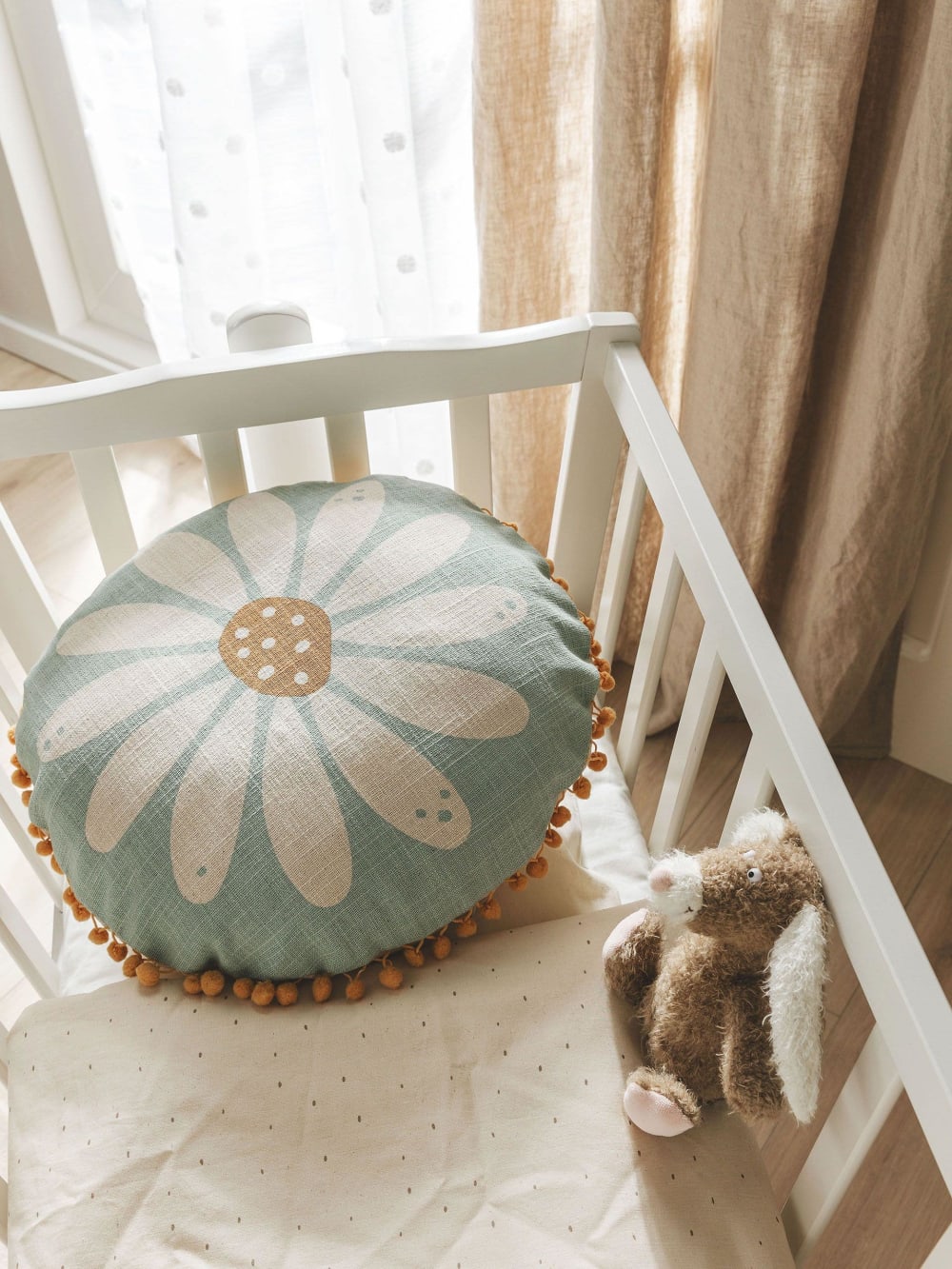 Housse de coussin multicouleur 40 rond — vue 4