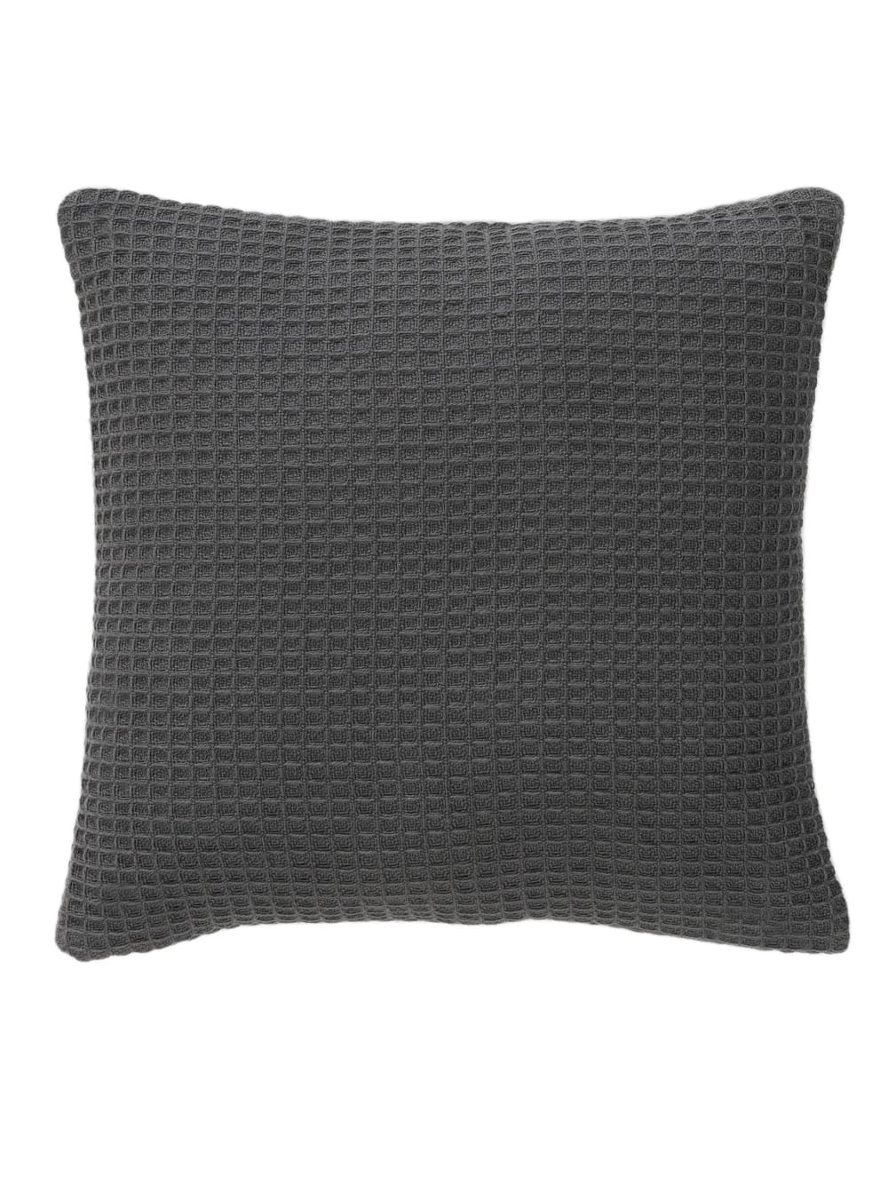 Housse de coussin gris foncé 45x45