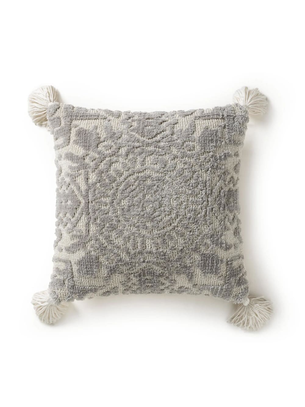 Housse de coussin gris 45x45