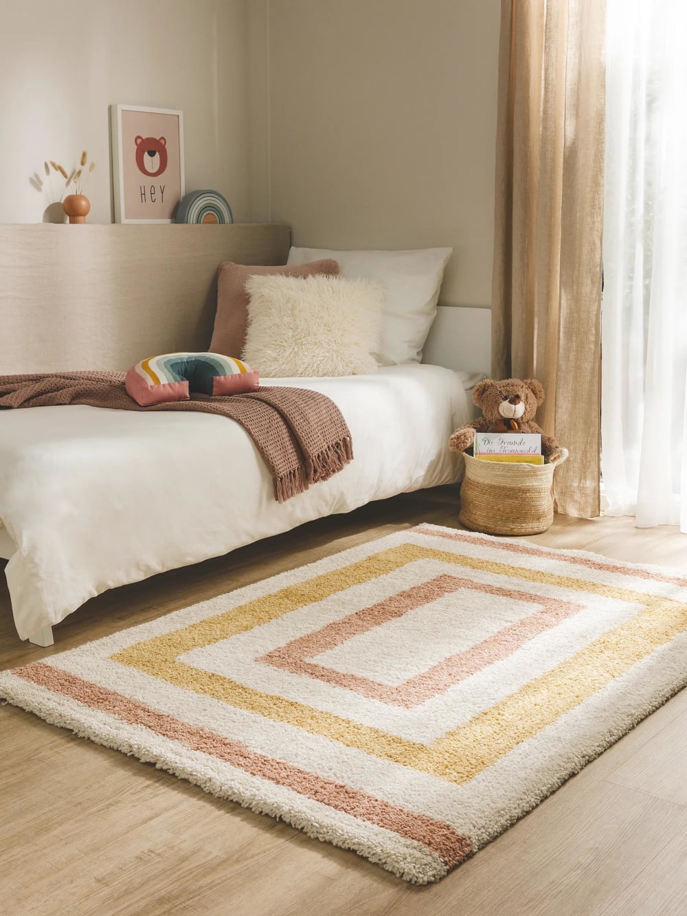 Alfombra niños multicolor 200x290 - Maisons du Monde