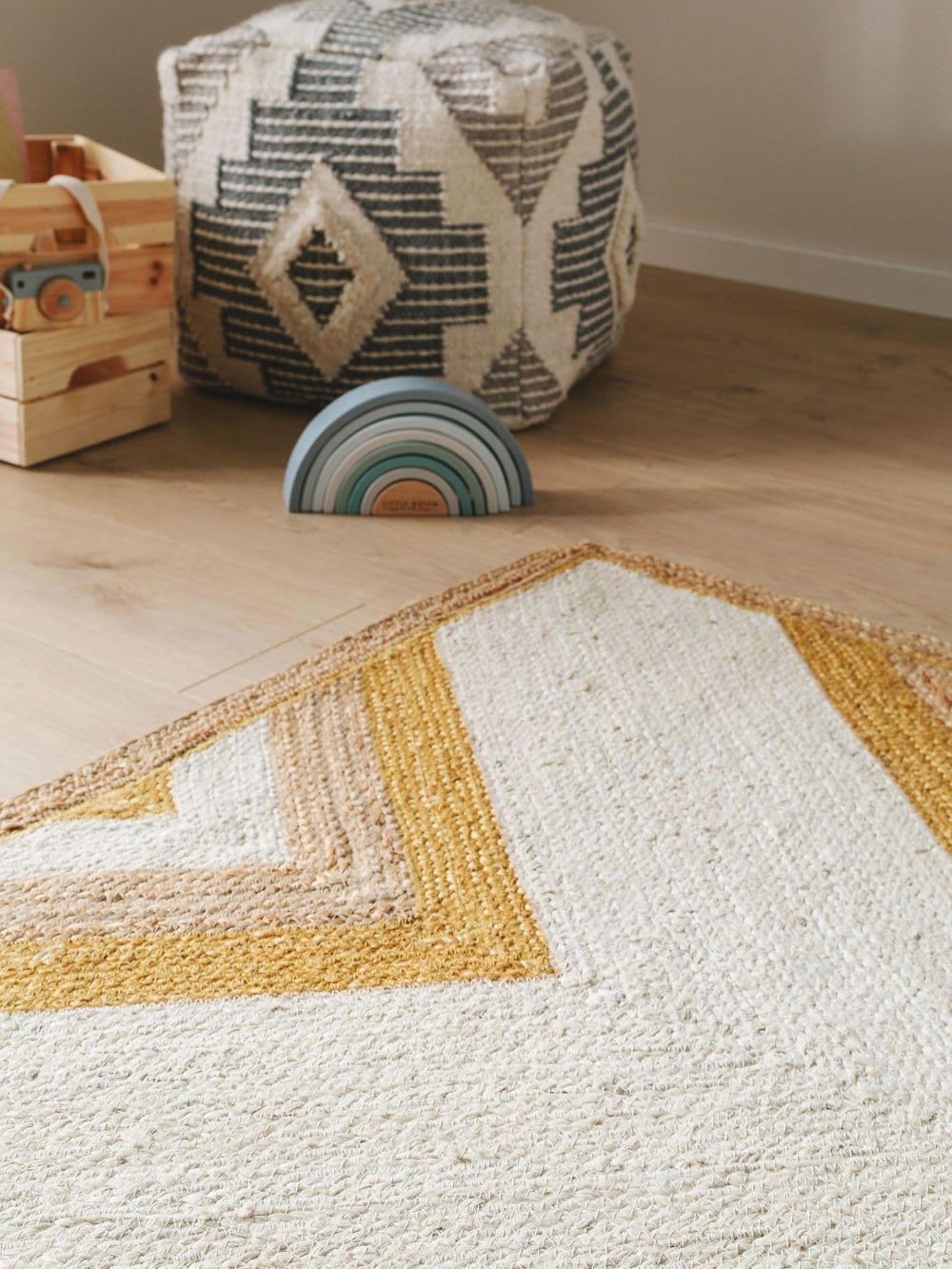 Tapis enfant jaune 160x230 (Benuta) - Image 2