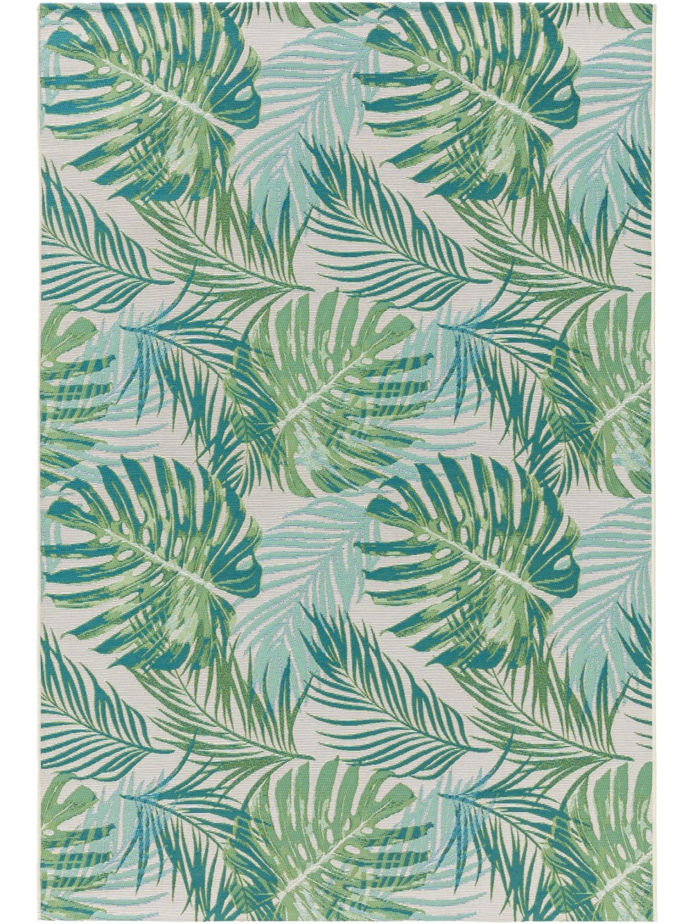 Alfombra de exterior & interior verde 240x340