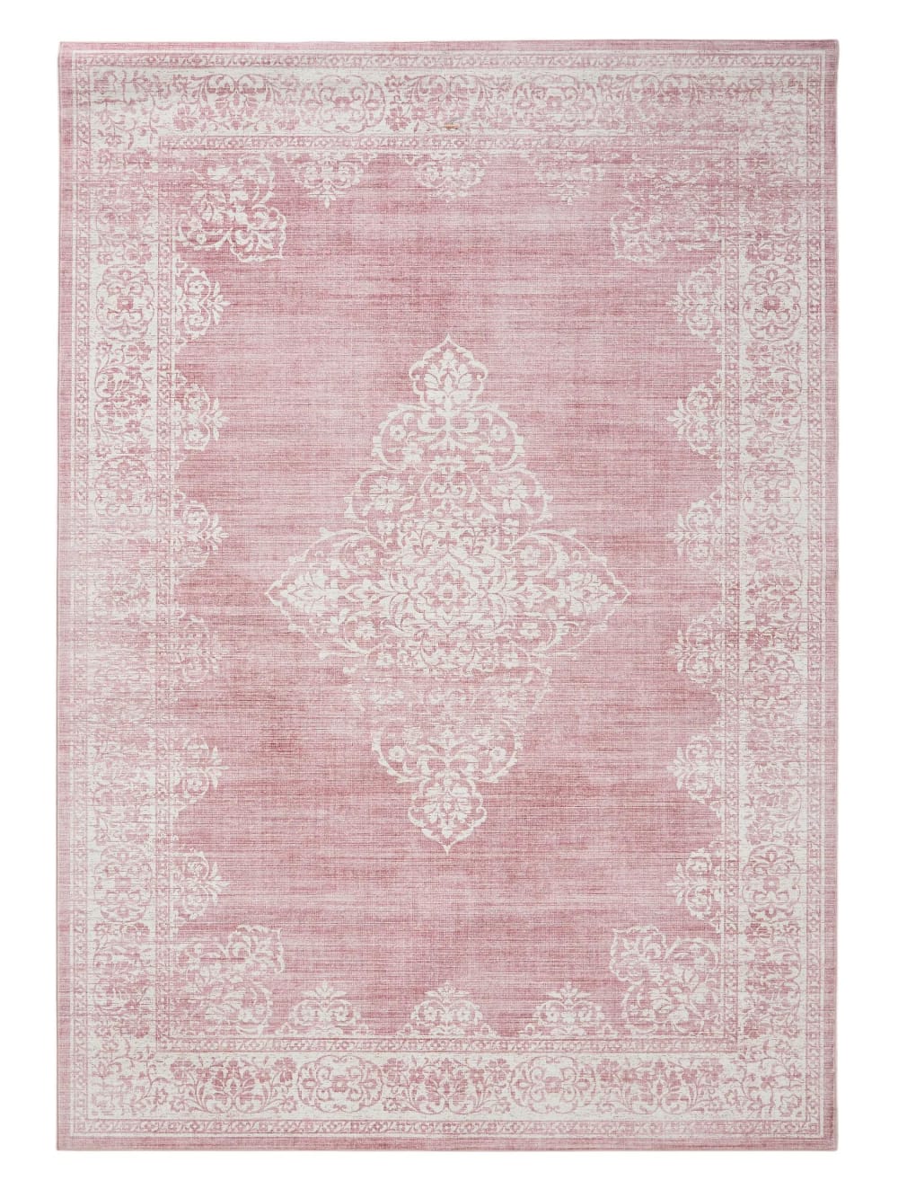 Tappeto rosa 160x230 - Modello Vintage - Rosso - PVC - Cloruro di polivinile