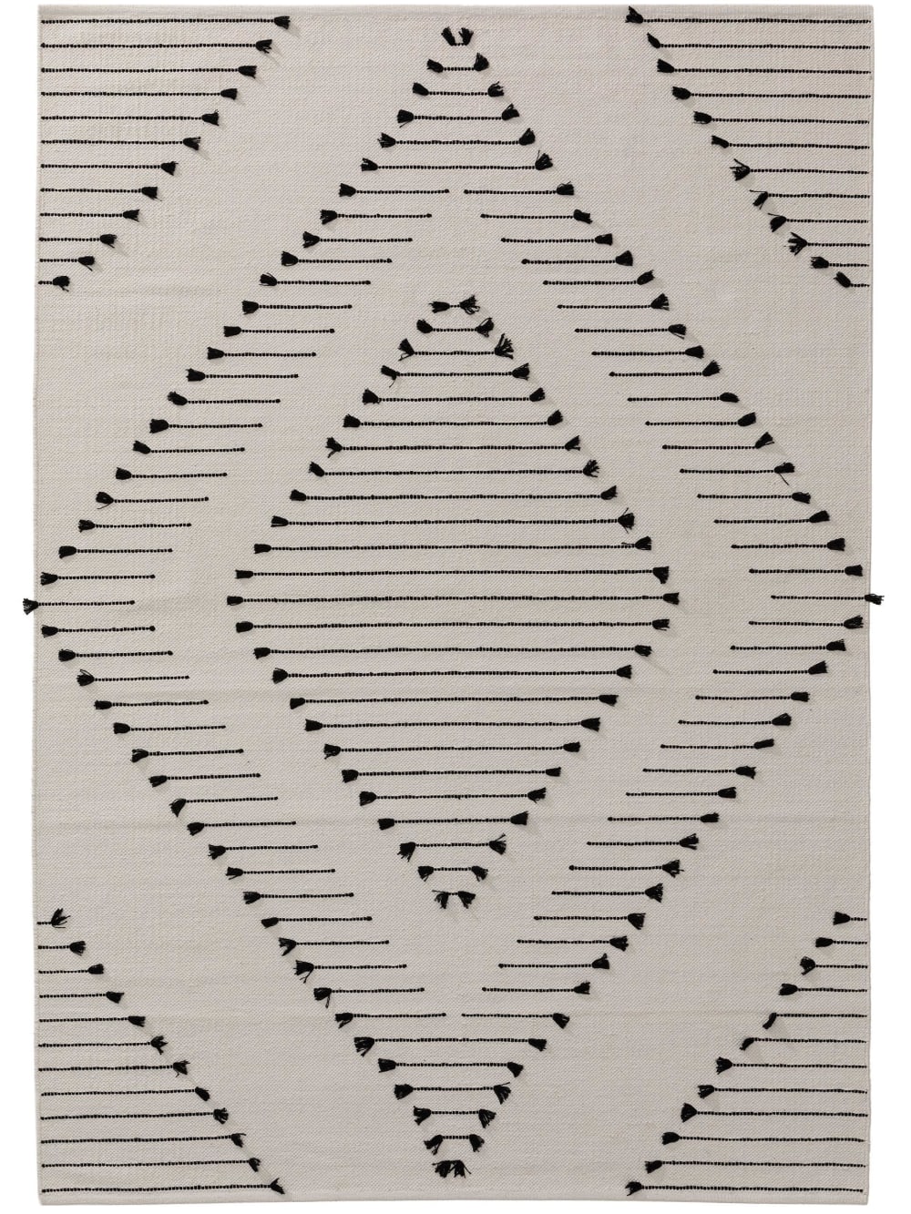 Tapis en coton ivory 200x300