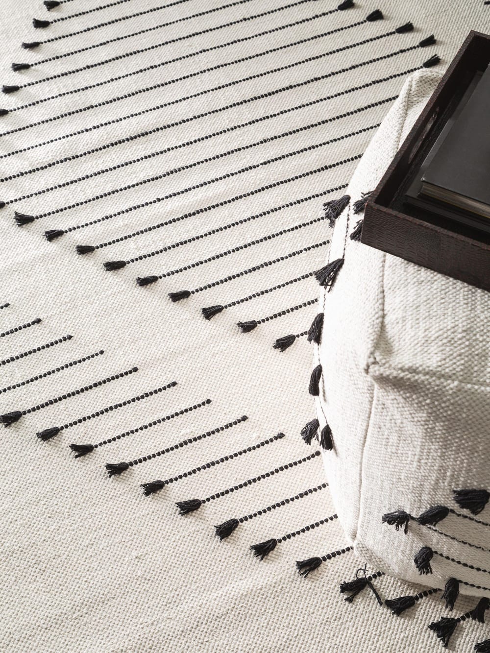 Tapis en coton ivory 200x300 — vue 4