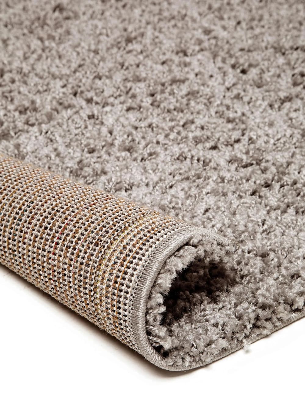 Tapis à poils longs gris 120x170 — vue 4