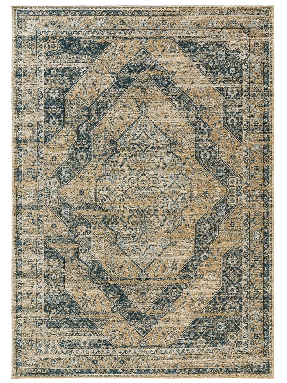 Tapis tissé à plat