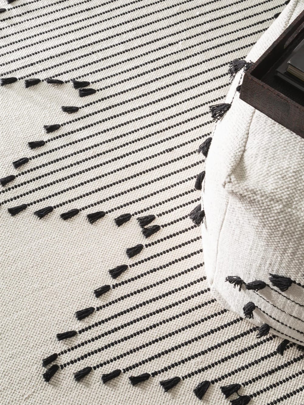 Tapis en coton ivory 160x230 — vue 4