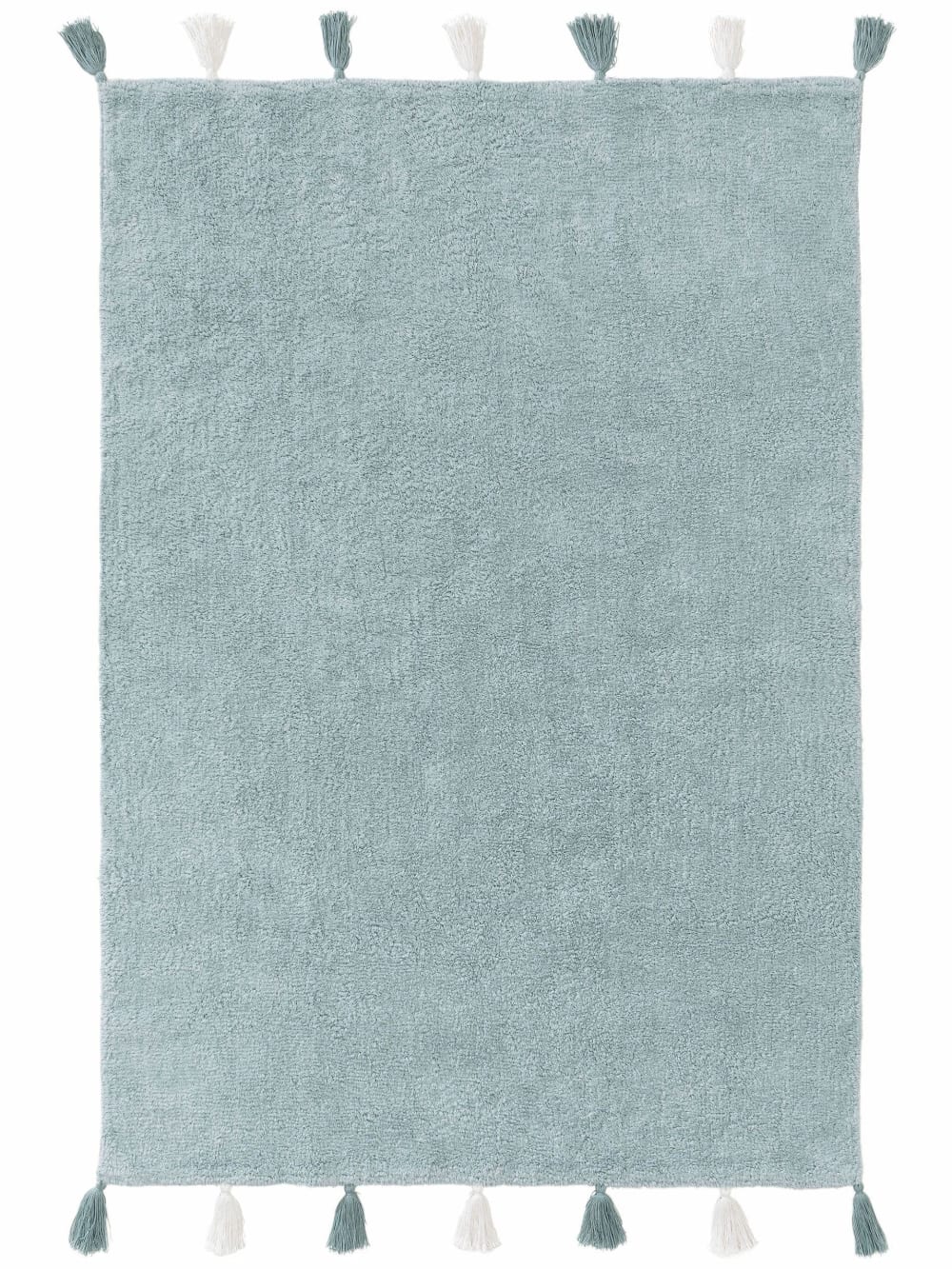 Tapis lavables pour enfants menthe 80x120