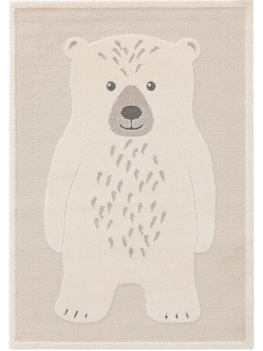 Tapis enfant crème/beige 120x170