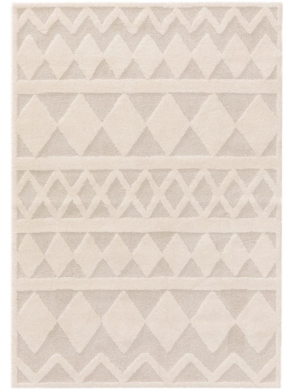 Benuta Kinderteppich cream/beige 160x230 style modern Pvc - Polyvinlychlorid Kinder