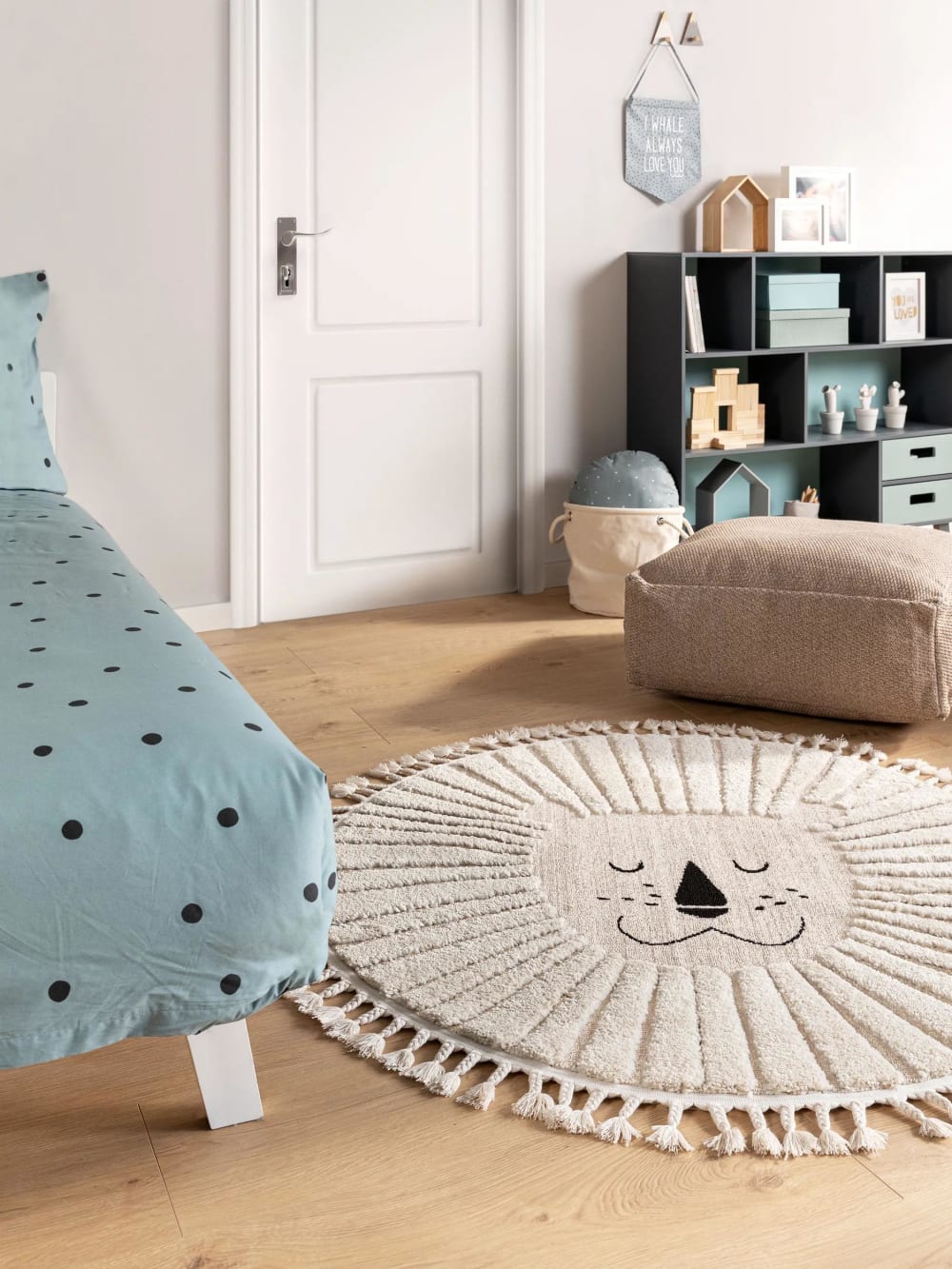 Alfombra niños crema ø 120 redondo - Maisons du Monde