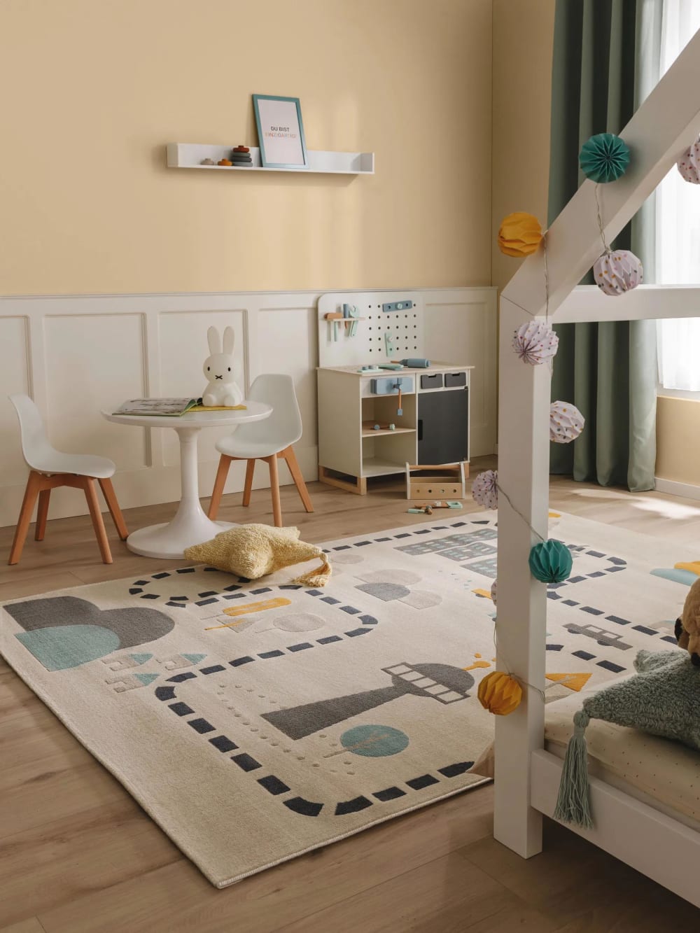 Kinderteppich beige 160x230 - Maisons Du Monde