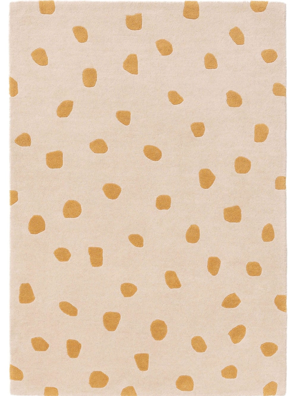 Tapis enfant jaune 120x170