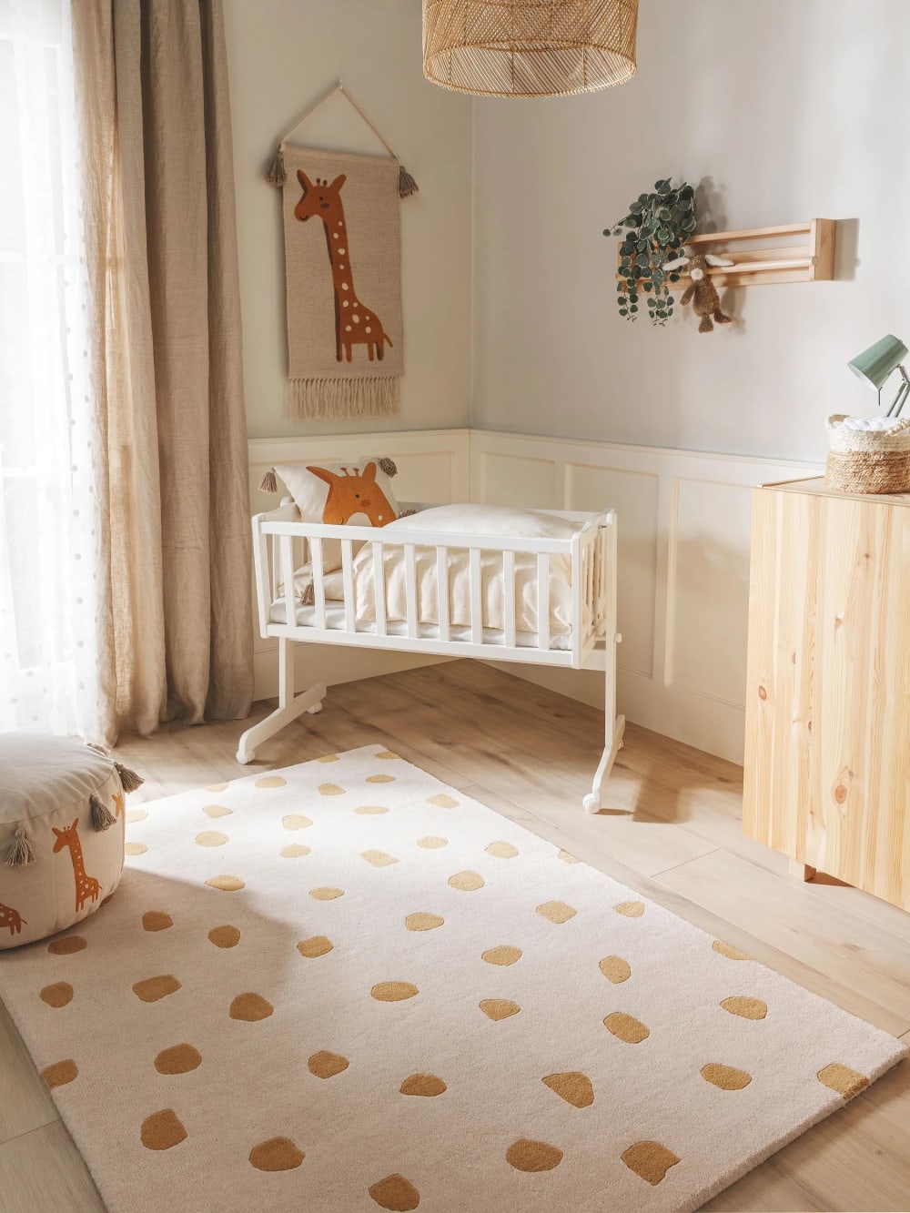 Alfombra niños amarillo 120x170 - Maisons du Monde
