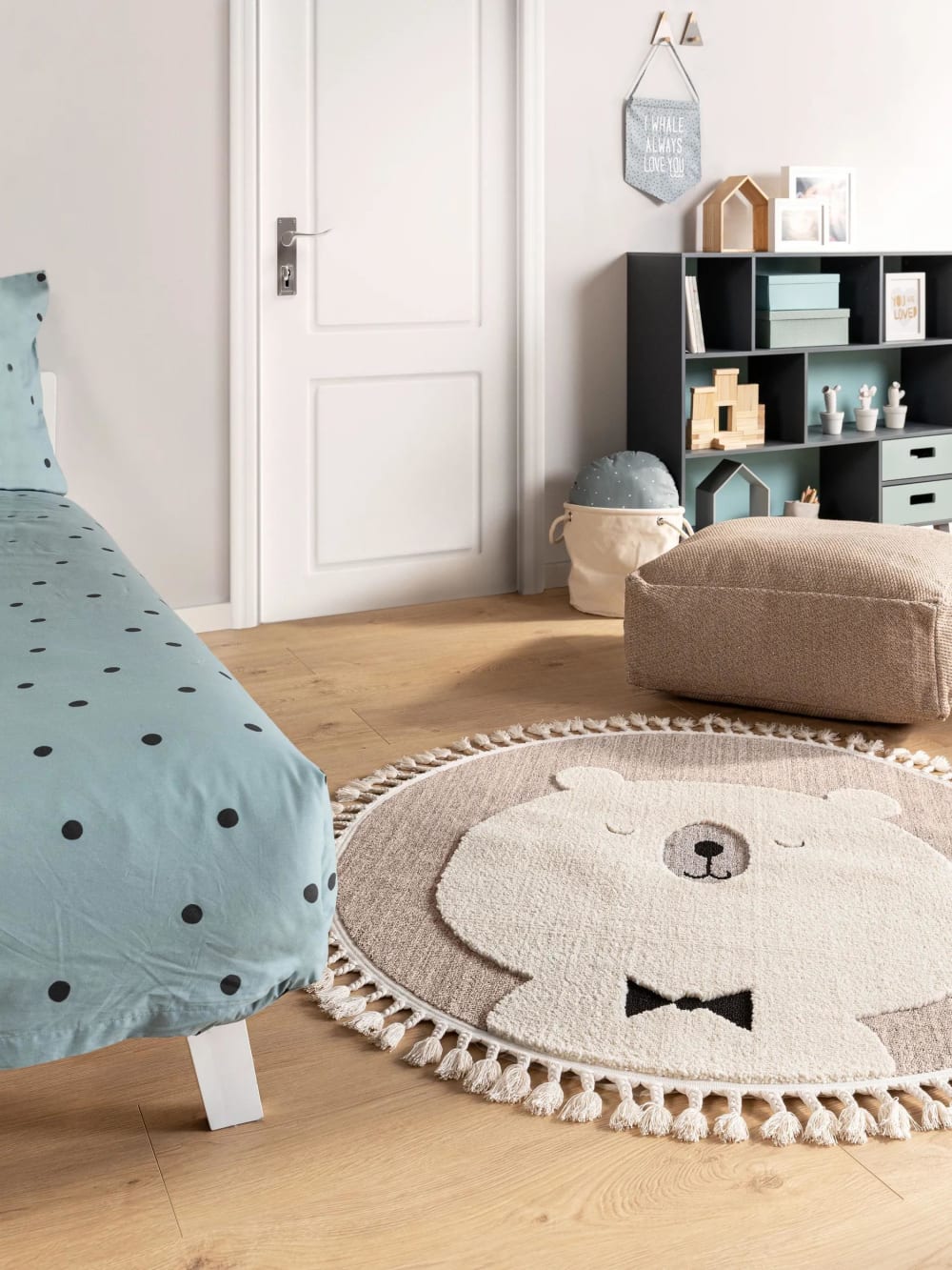 Tappeto bambino crema ø 120 rotondo - Benuta