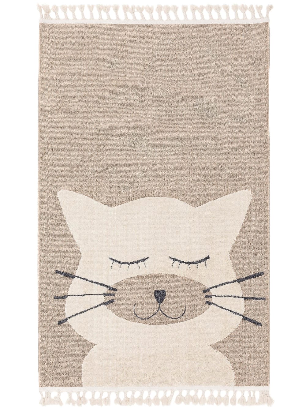 Alfombra niños beige 120x180
