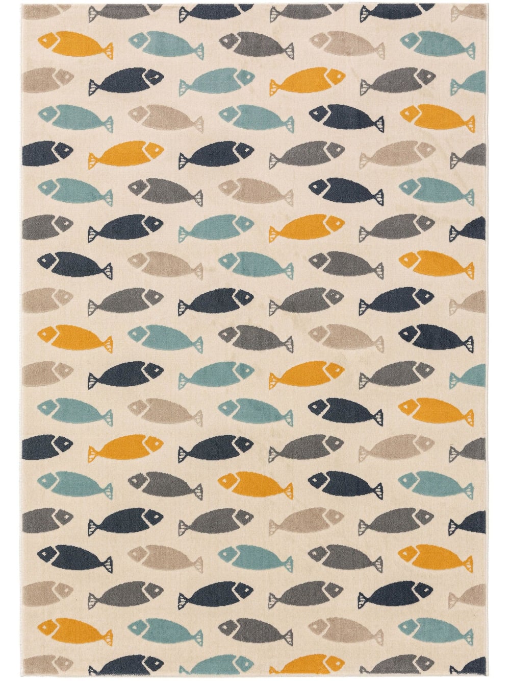 Tapis enfant multicouleur 80x150