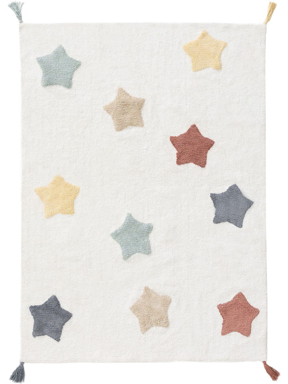Tapis lavables pour enfants multicouleur 80x120