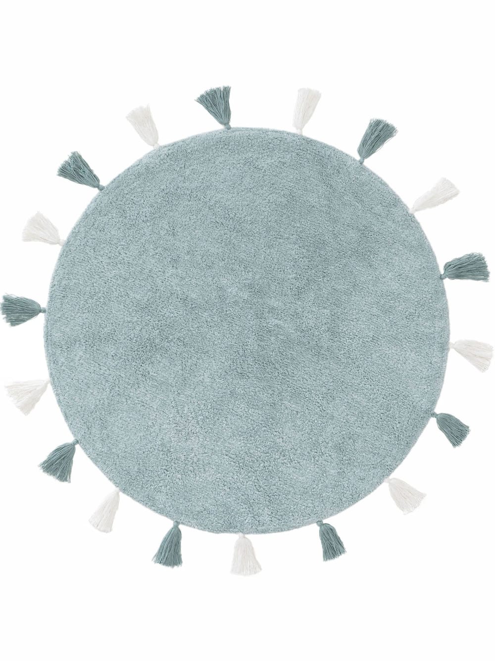 Tapis lavables pour enfants menthe D 100 rond