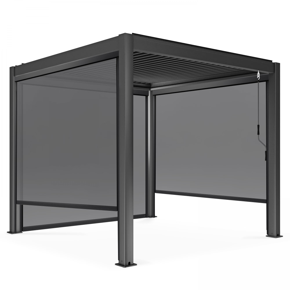 Oviala Pérgola bioclimática autoportante de 3x3m