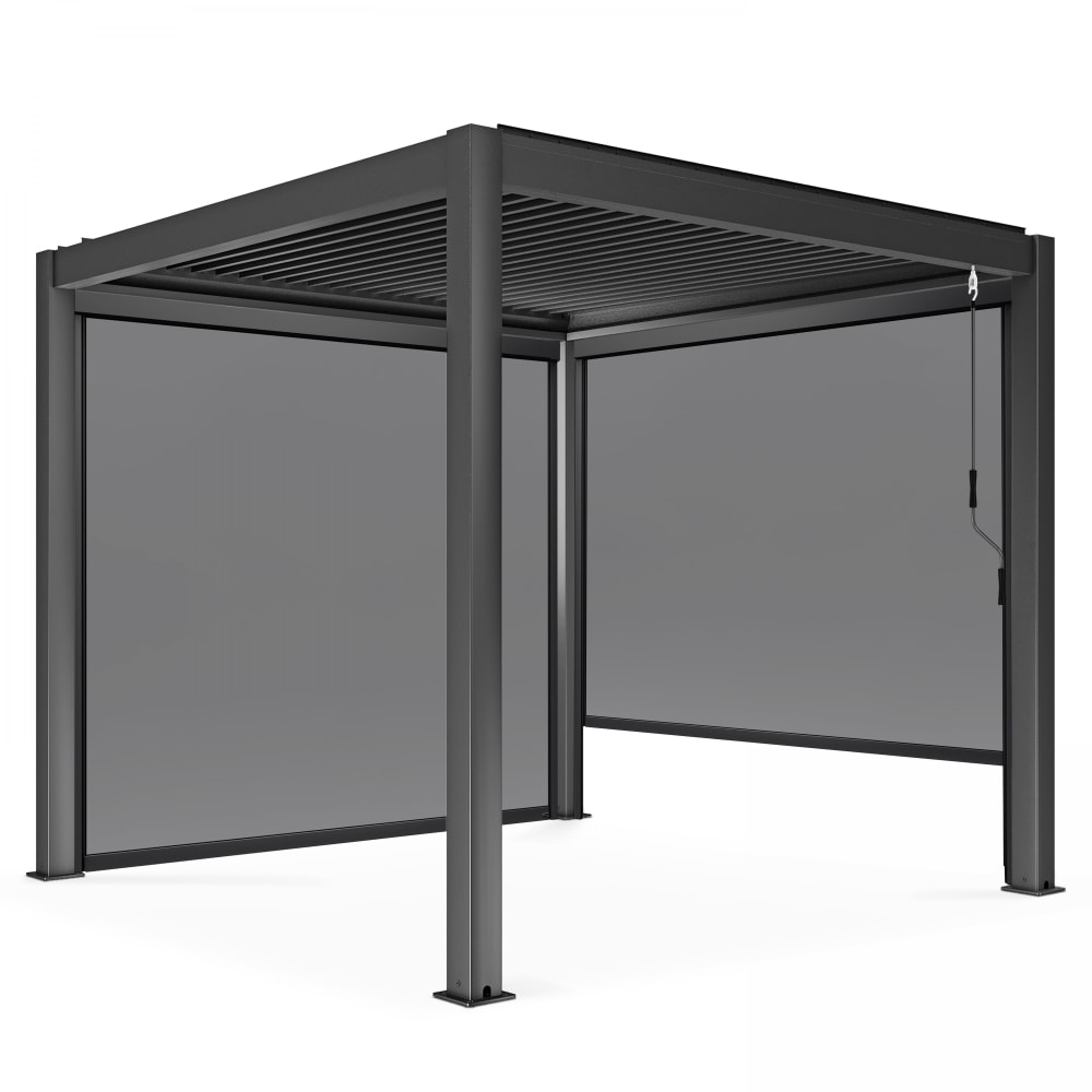 Oviala Pérgola bioclimática autoportante de 3x3m