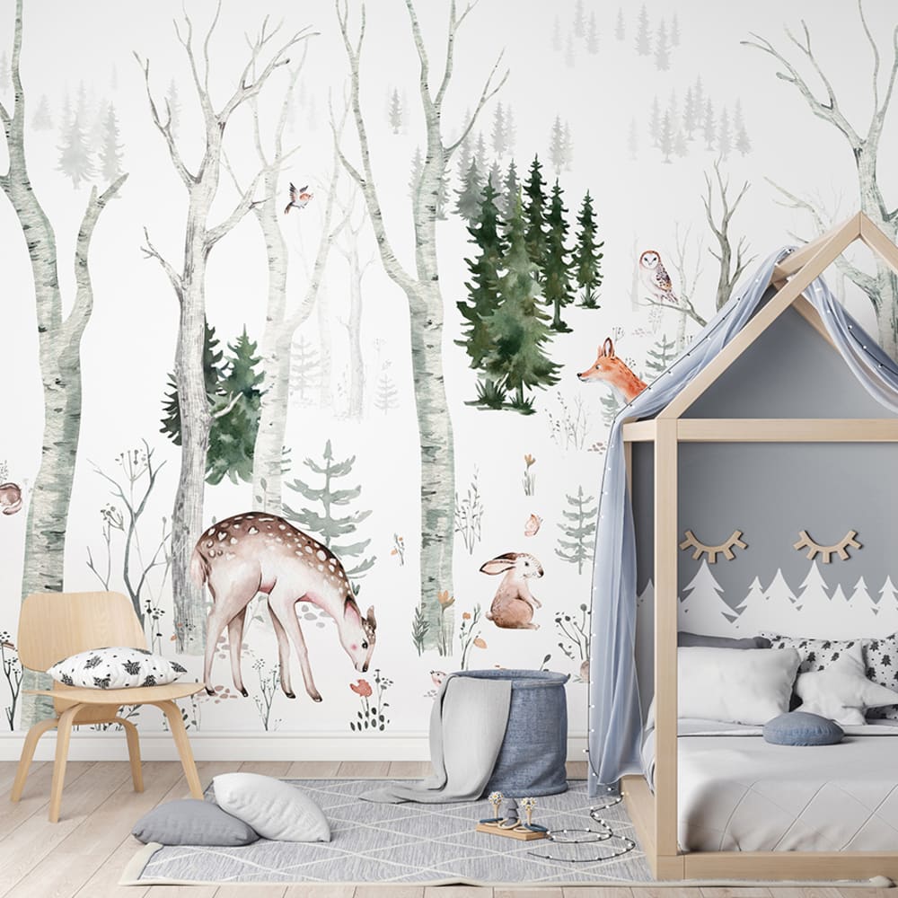 Papier peint panoramique Bambi & Co — vue 4