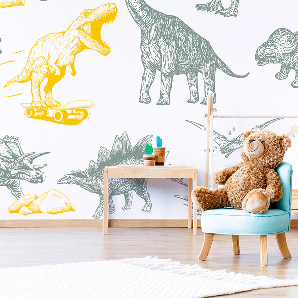 Papier peint panoramique Dino Fun — vue 4