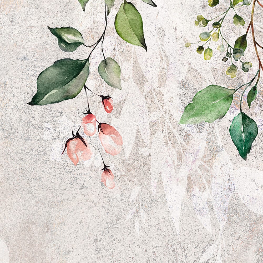 Papier peint panoramique Jardin D'Antan — vue 3