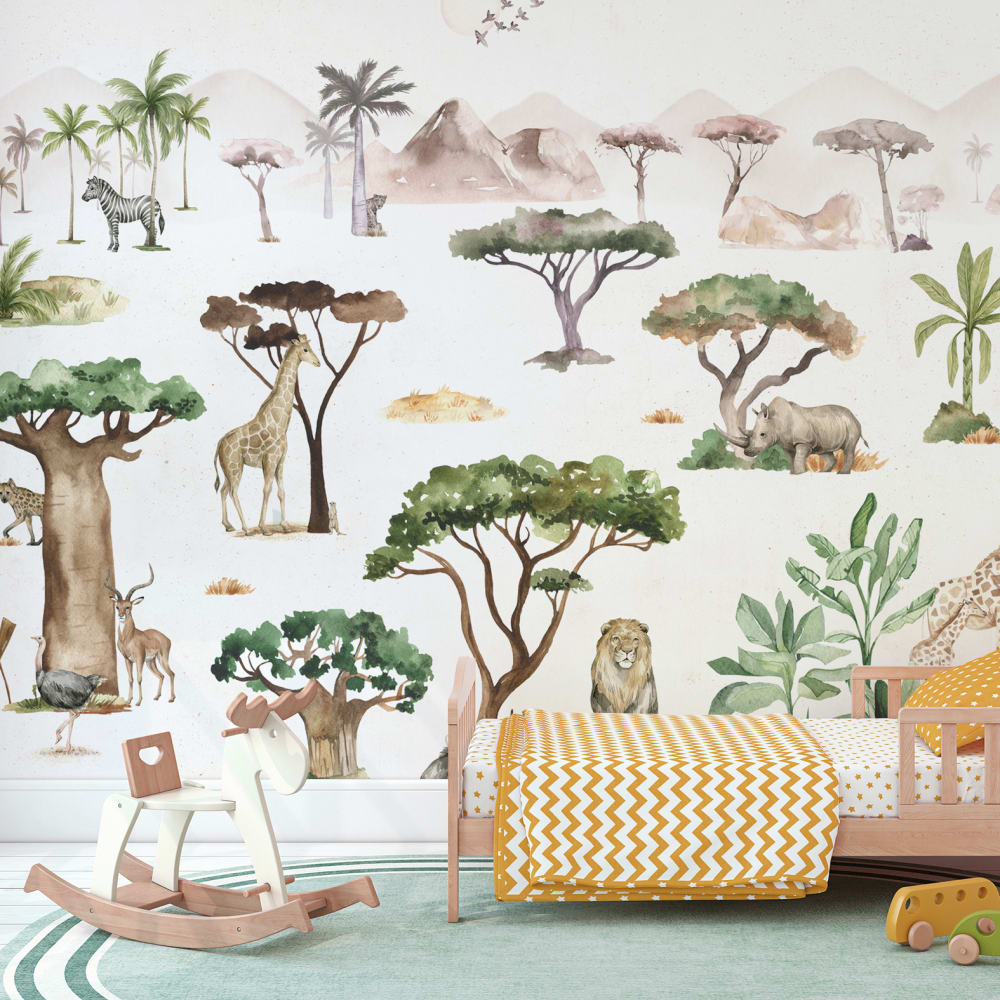 Papier peint panoramique Serengeti — vue 4