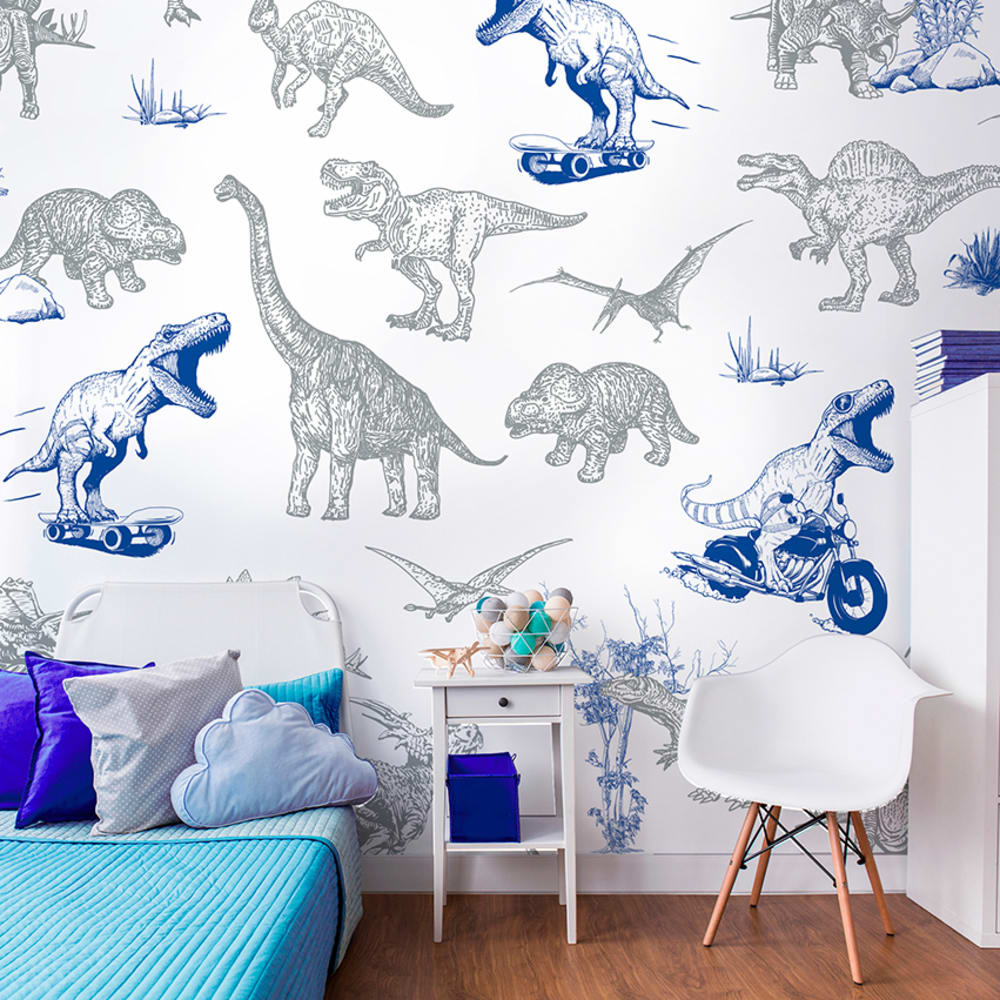 Papel pintado panorámico dino fun
