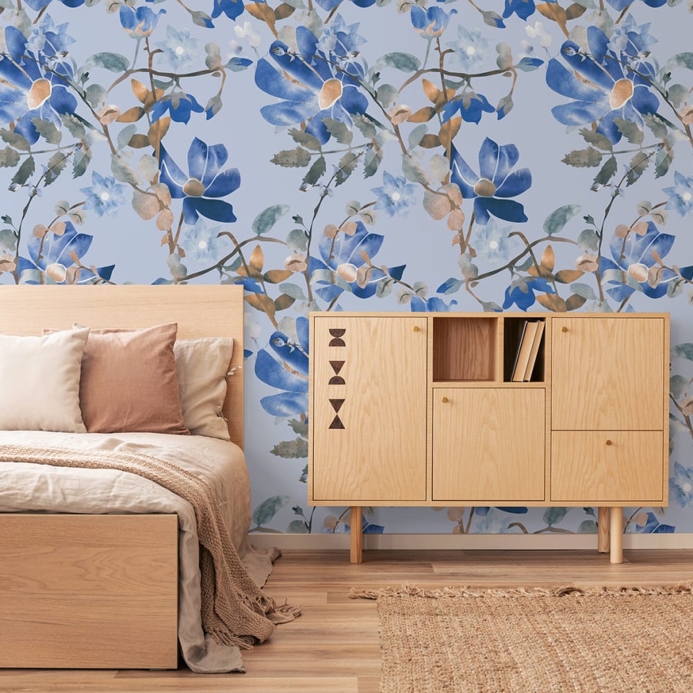 Papel pintado panorámico floralies