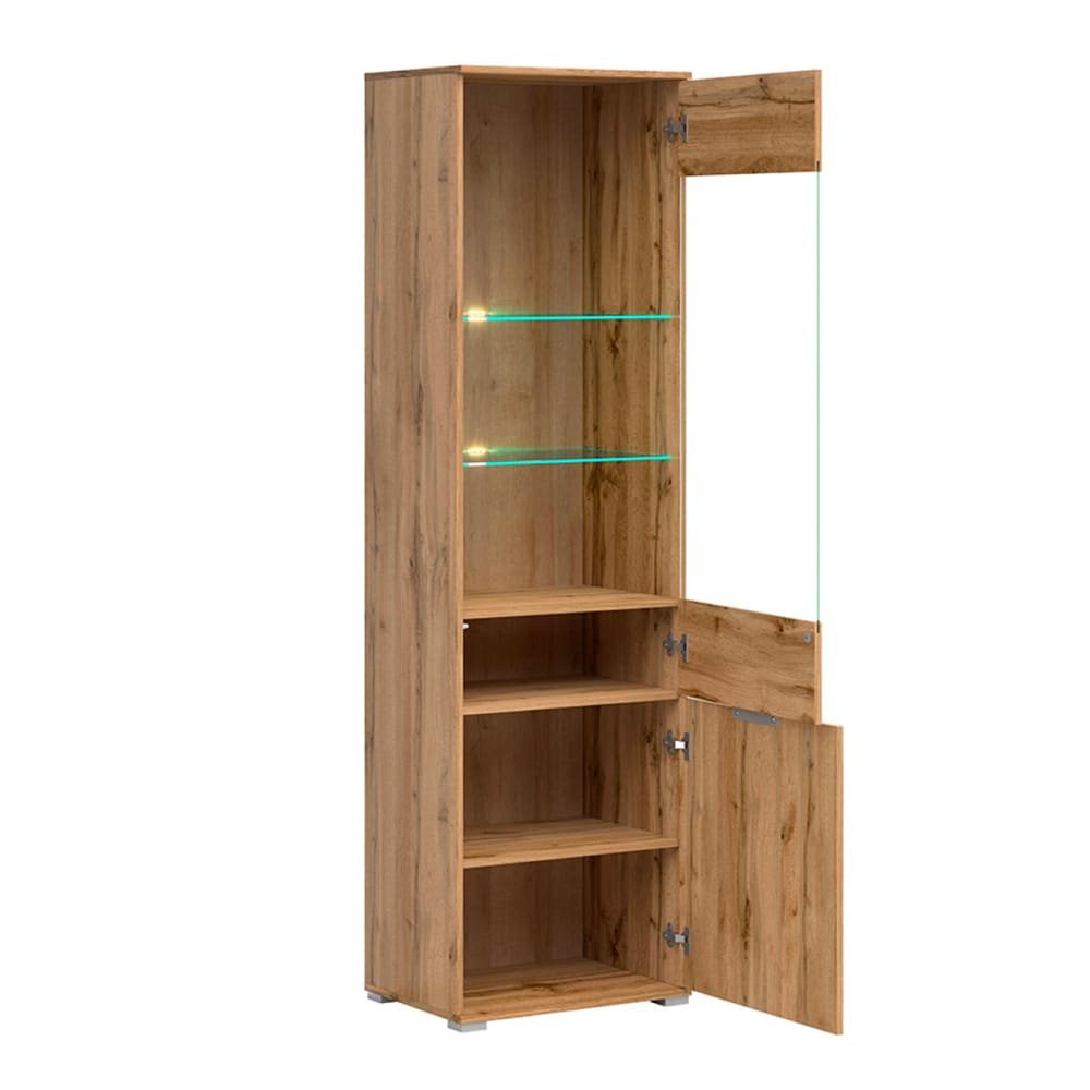 2-türige Vitrine Laminierte Spanplatten Holz - Maisons Du Monde