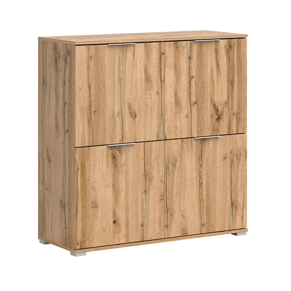 Buffet 4 portes stratifiés beige