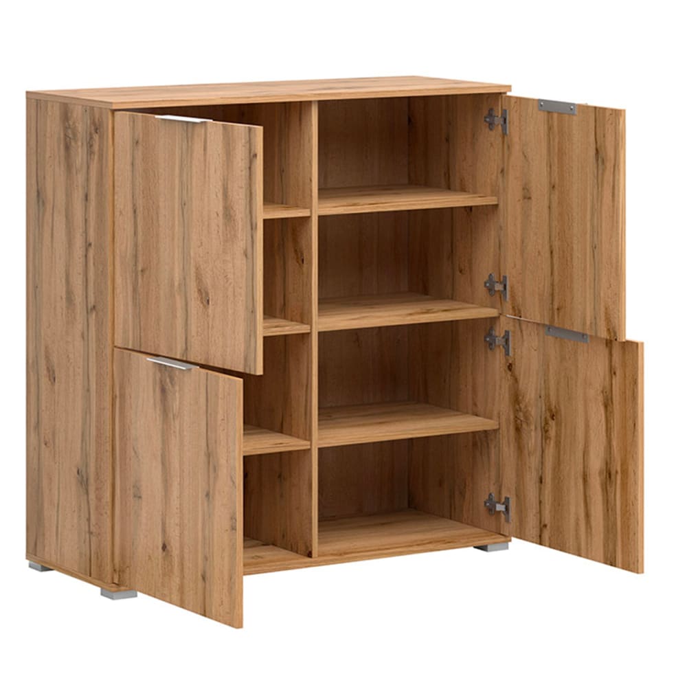 Sideboard 4-türig Laminierte Spanplatten Holz - Maisons Du Monde