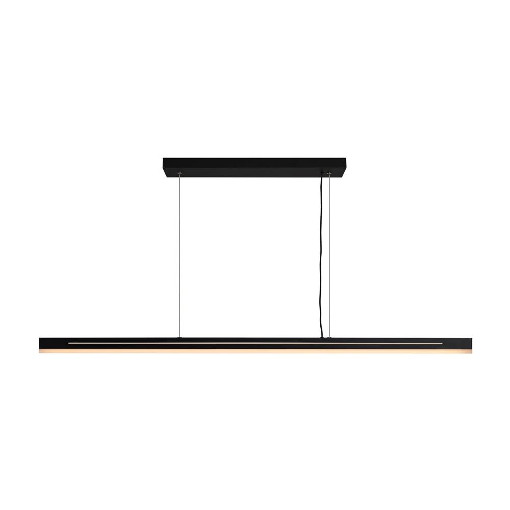 Lámpara colgante led linear con 3 opciones de encendido de luz