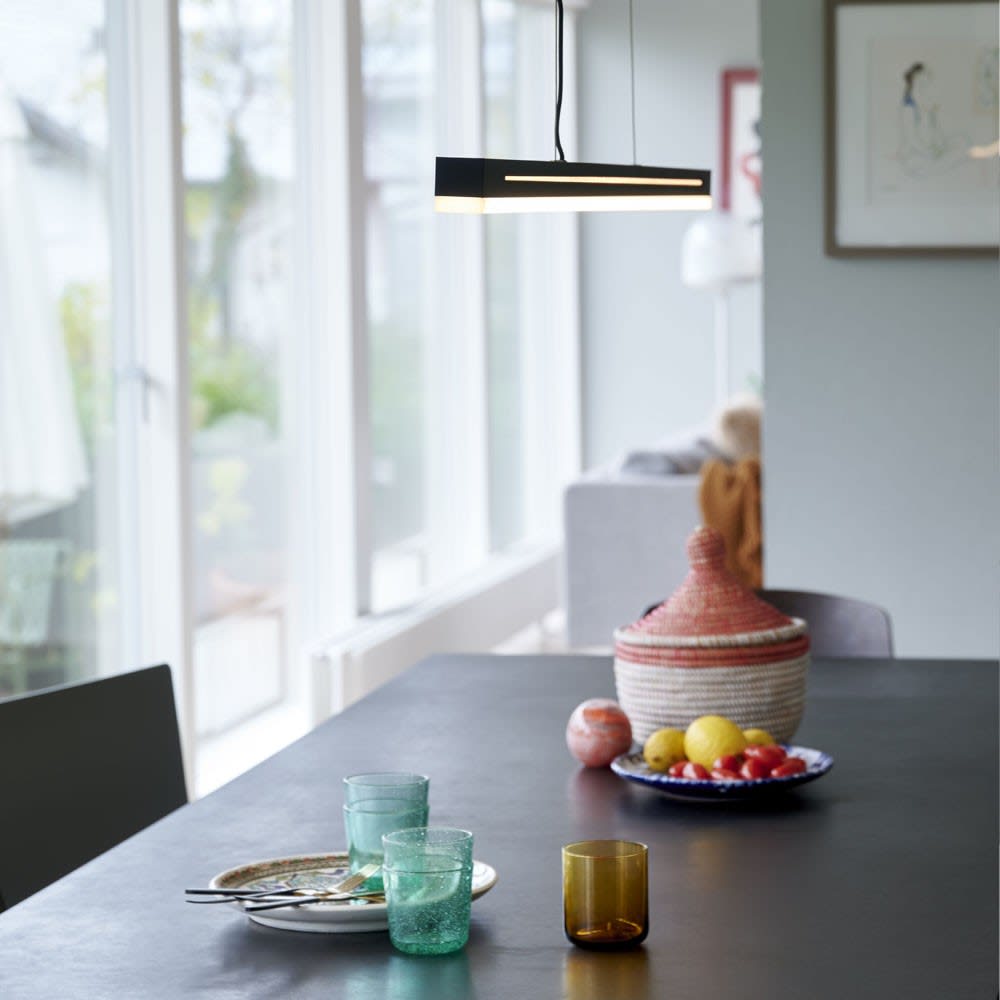 Lampada a sospensione lineare a led con 3 opzioni di
