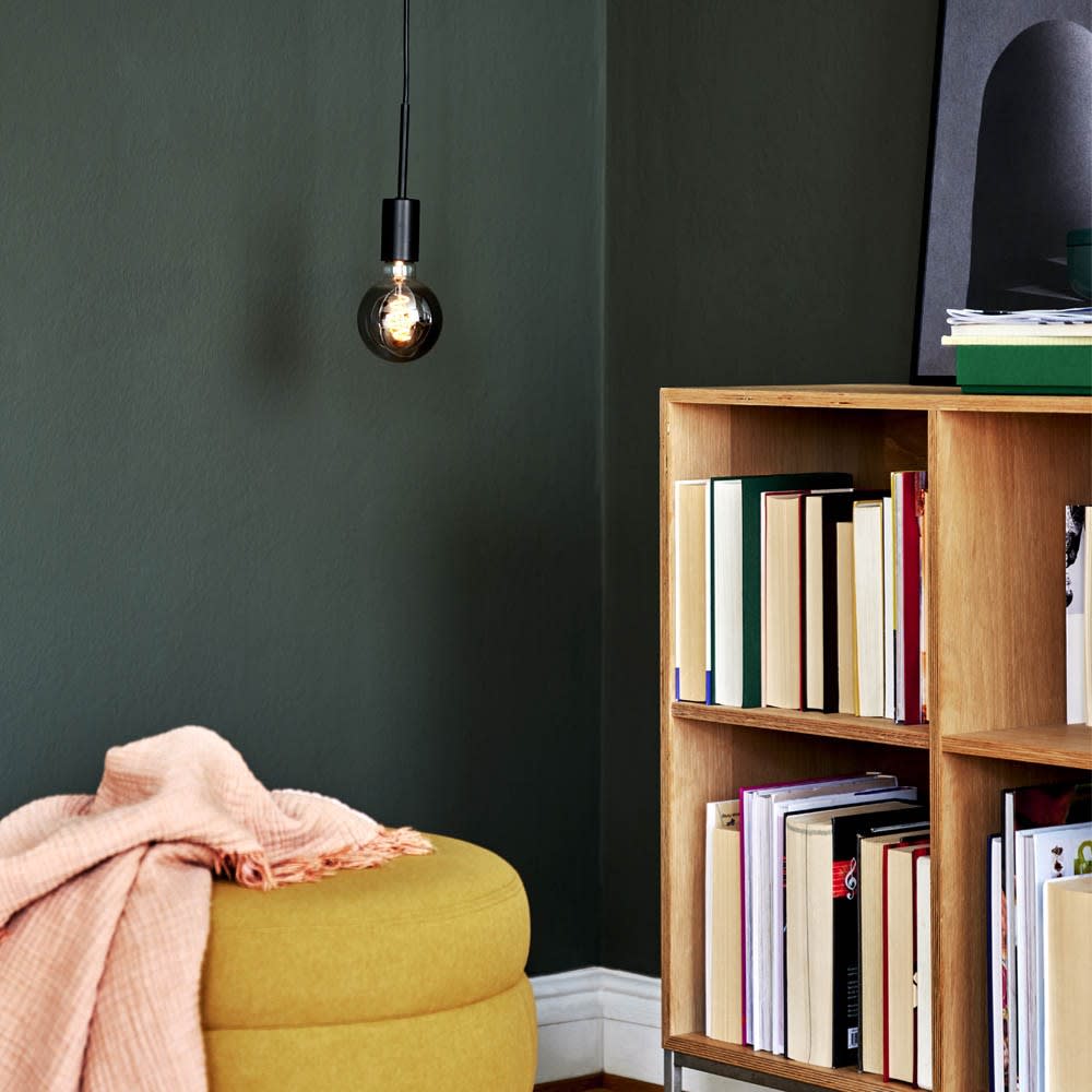 Lámpara de techo pendel negro para bombillas vintage - Maisons du Monde
