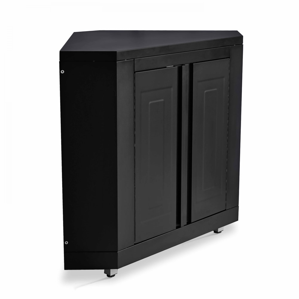 Meuble d'angle pour cuisine extérieure