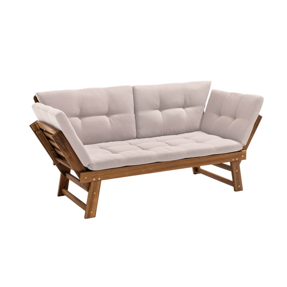 Canapé de jardin relax - bois