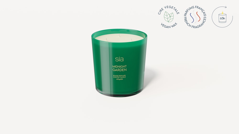Bougie parfumée - midnight garden 650g - Maisons du Monde
