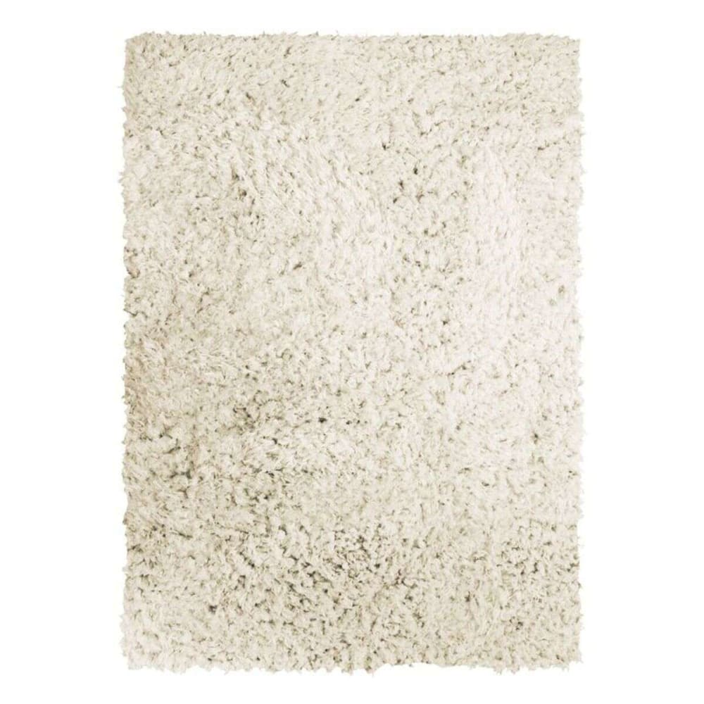 Tapis tout doux imitation fourrure beige 120x170