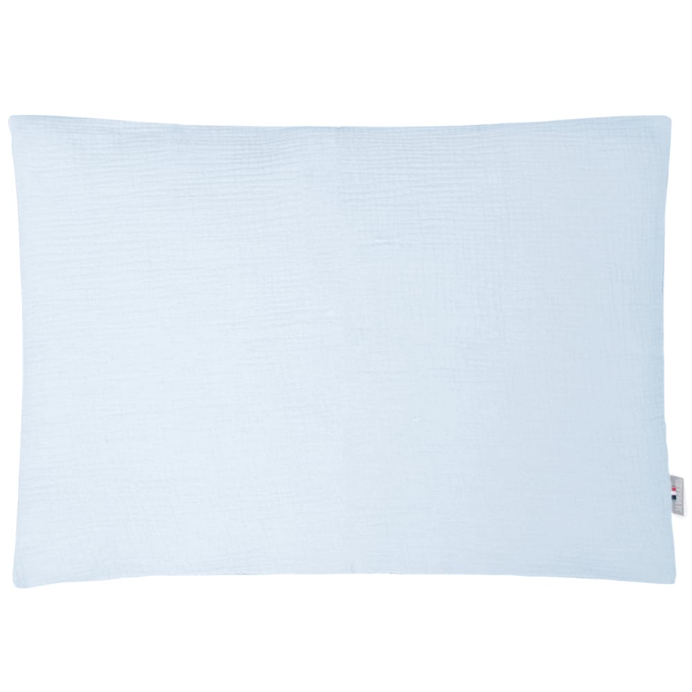 Funda de almohada bebé gasa algodón