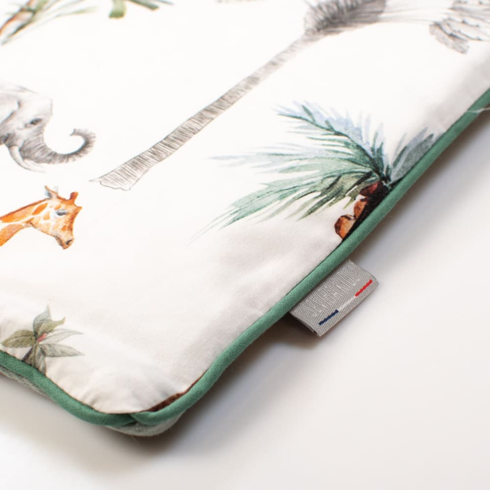 Cuscino per neonato piatto e reversibile in cotone - Sevira Kids