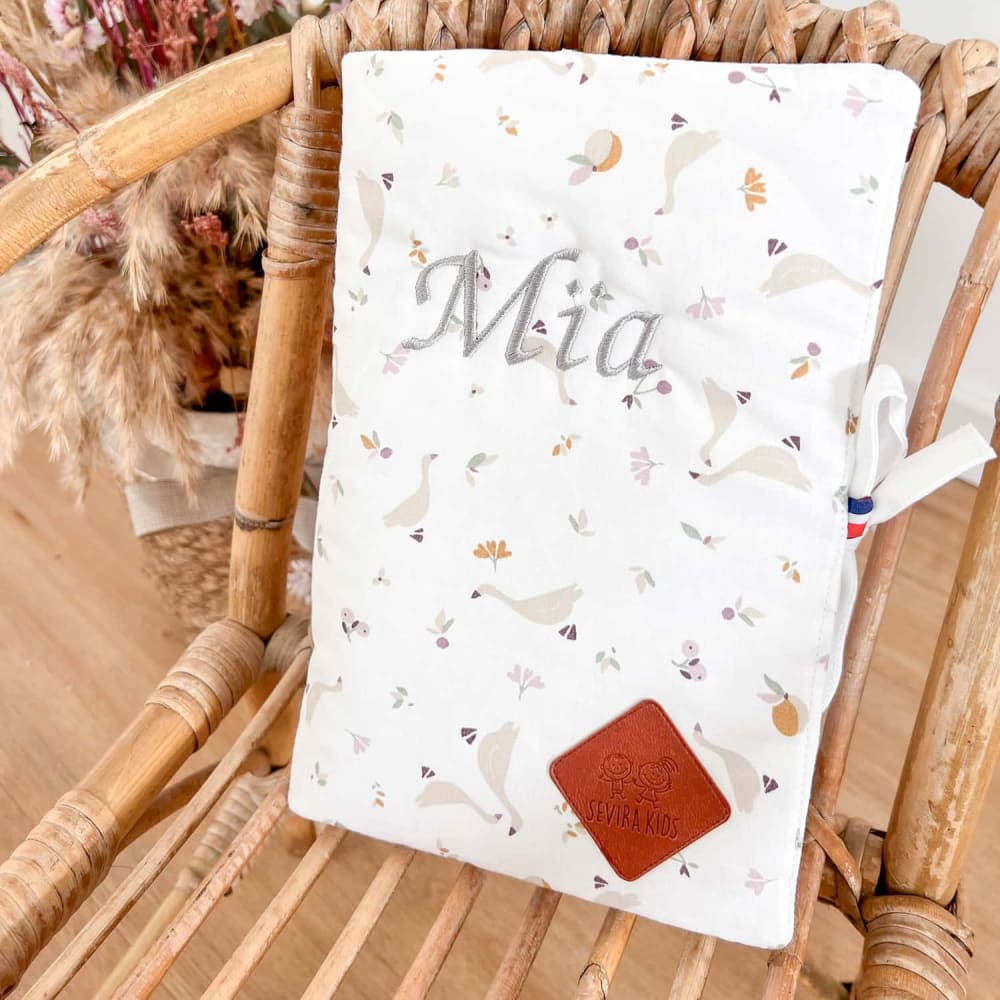 Porta libretto sanitario in cotone variopinto - Sevira Kids